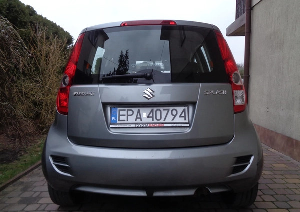 Suzuki Splash cena 26900 przebieg: 88000, rok produkcji 2014 z Pabianice małe 497